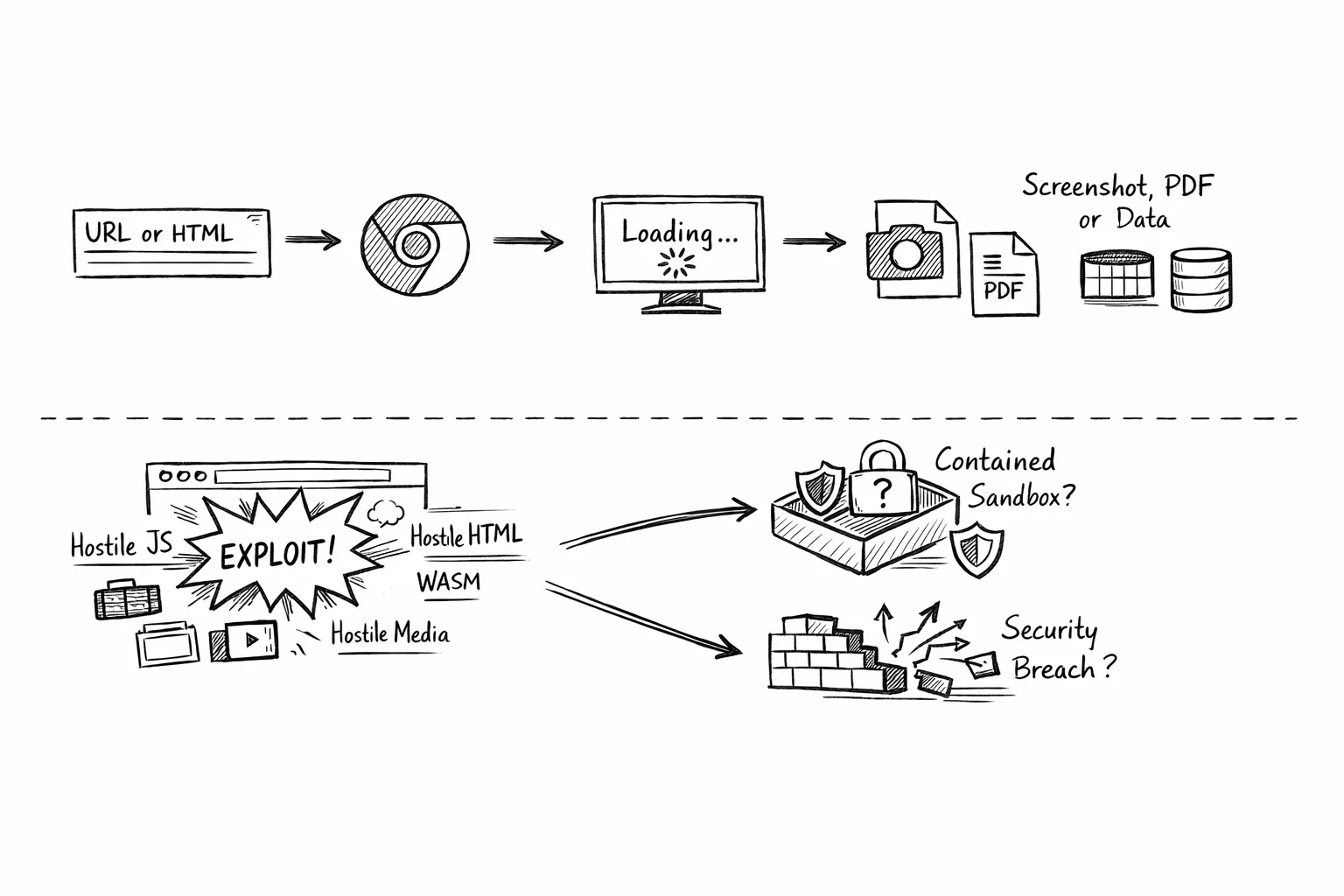 The real threat model